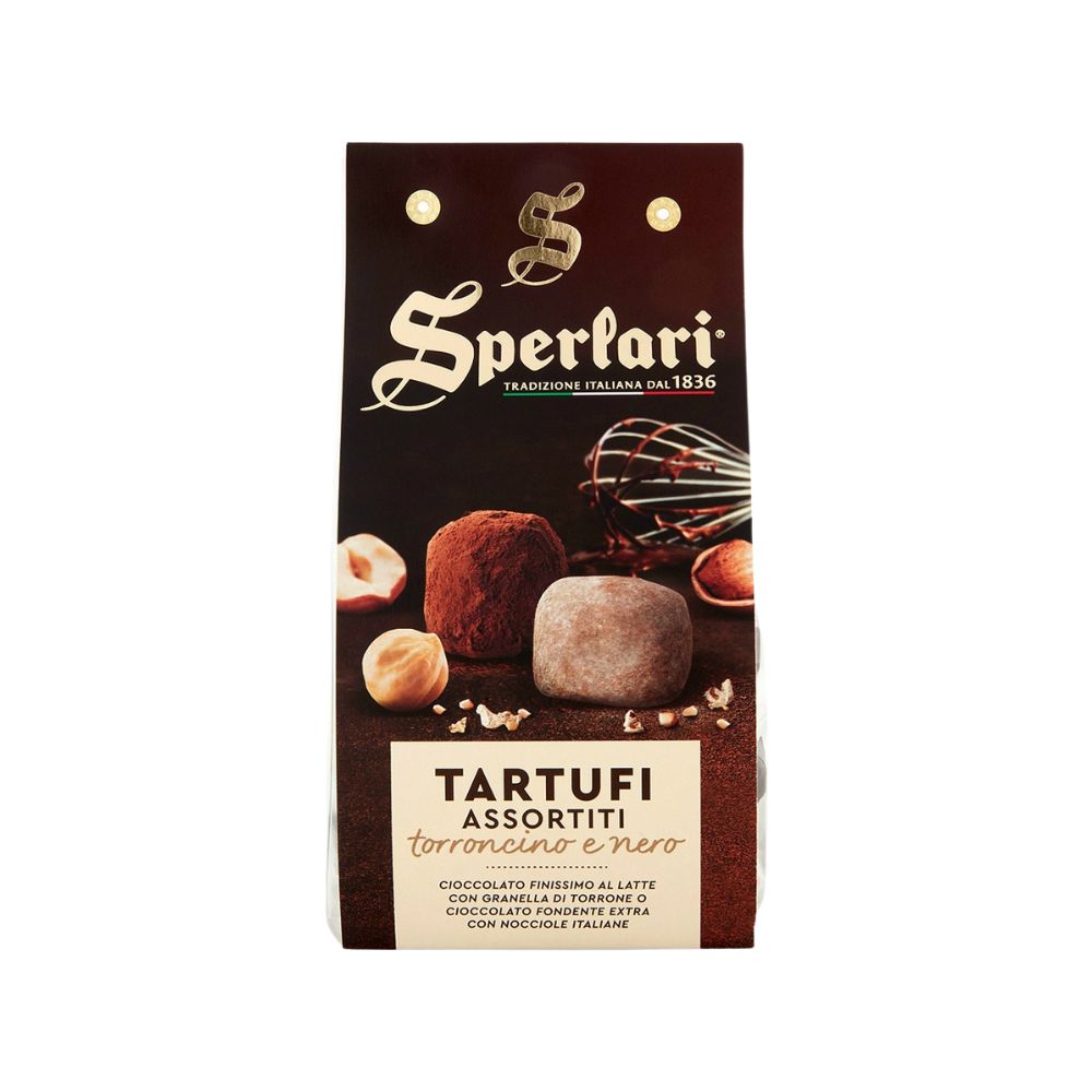 Tartufi assortiti - horká a miečna čokoláda 160g