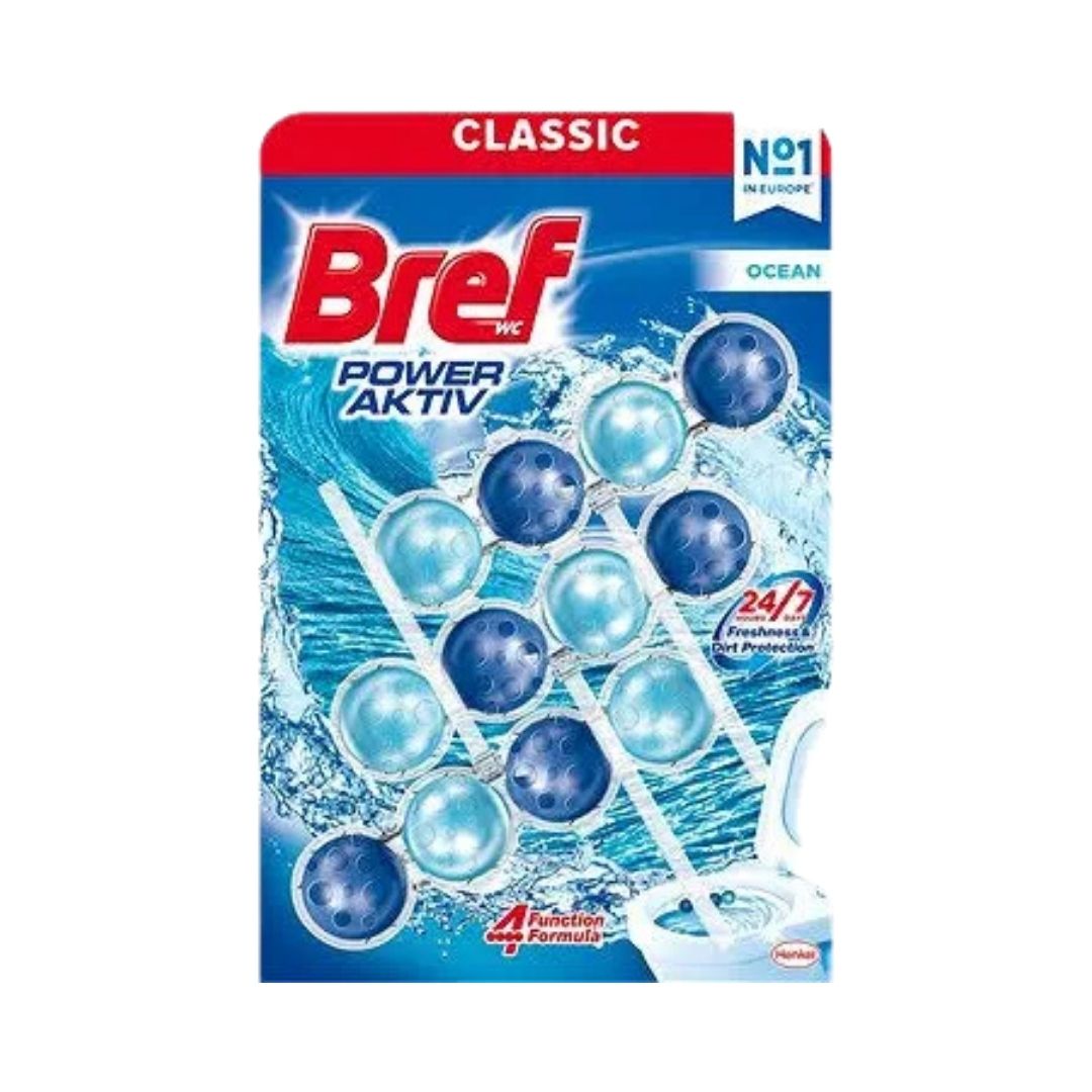 Bref Power Aktiv Ocean WC blok 3×50g