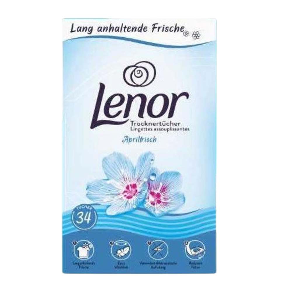 Lenor vonné obrúsky do sušičky - šatníka - šuflíkov 34 ks