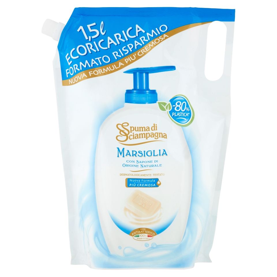 Spuma di Sciampagna Marsiglia - Tekuté mydlo 1500ml