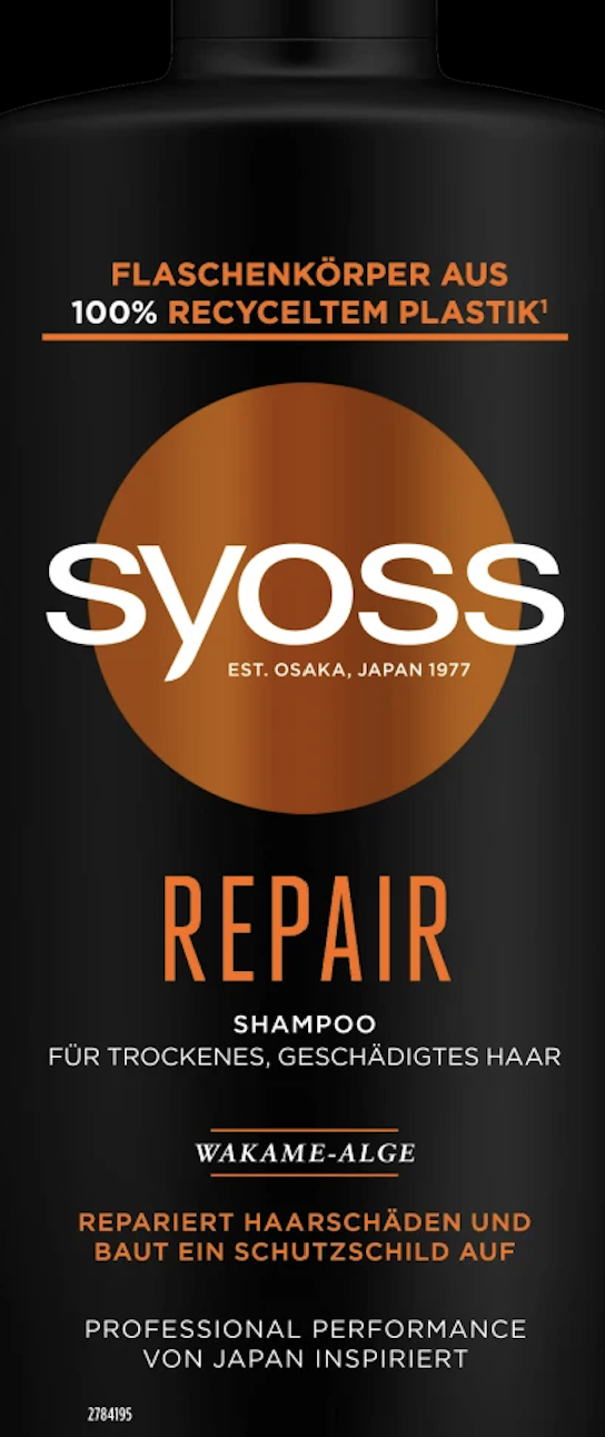 Syoss Repair regeneračný šampón na poškodené vlasy 440 ml