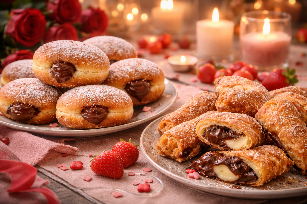 Valentýn i masopust na jednom talíři: Sladké recepty, které potěší srdce i chuť