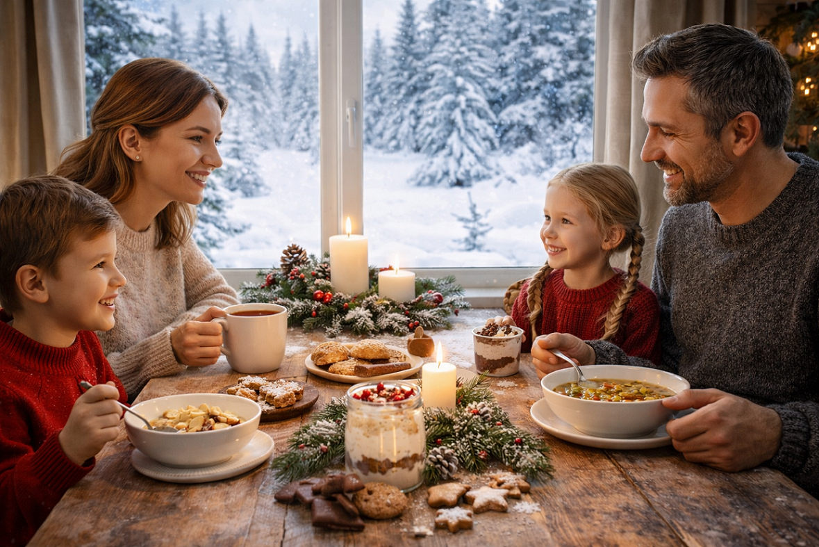 Jak posílit rodinu v zimě: jednoduché rituály a potraviny, které máme doma