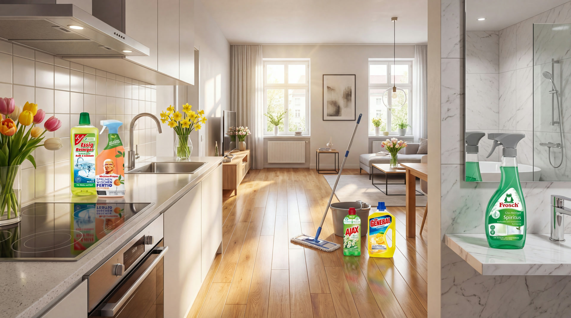 Úklid bytu na jaře: 5 pomocníků pro rychlý restart domácnosti
