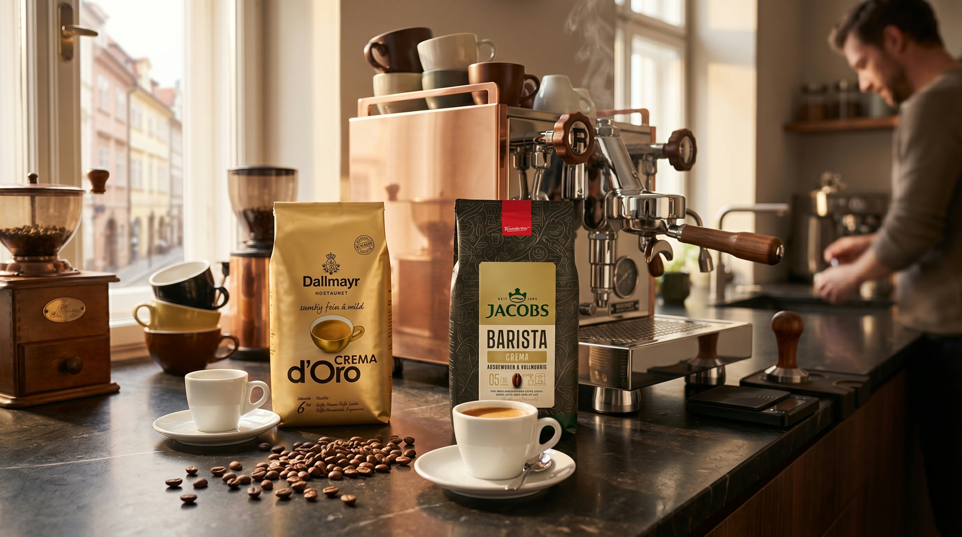 Jak vybrat zrnkovou kávu z Německa a Itálie: co se hodí na espresso a co na crema
