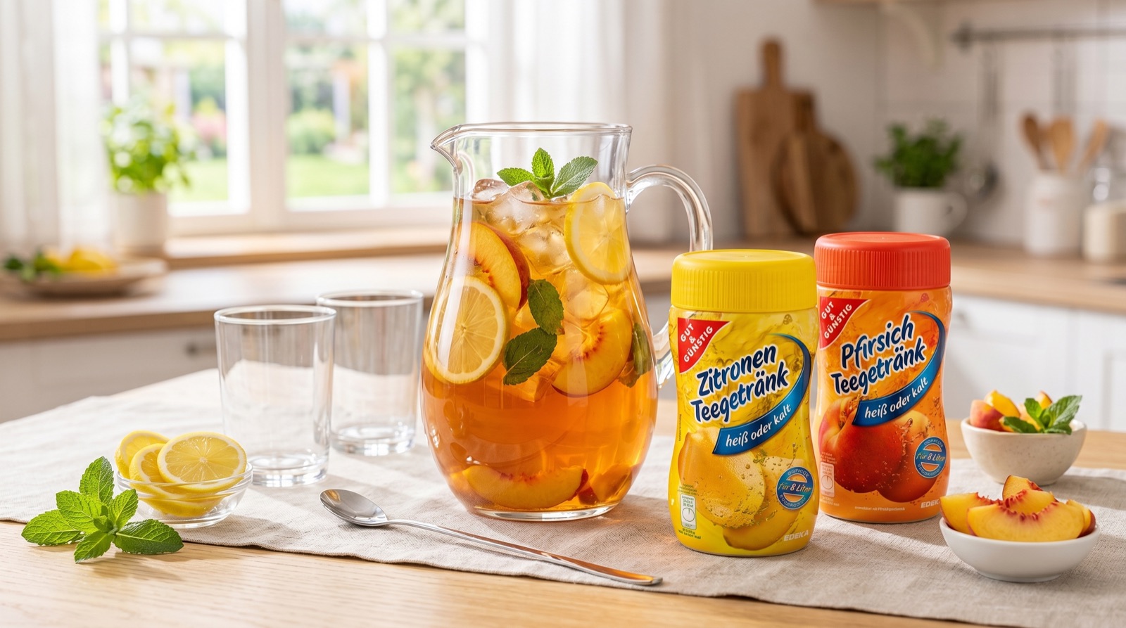 Ledový čaj recept: domácí ice tea na léto