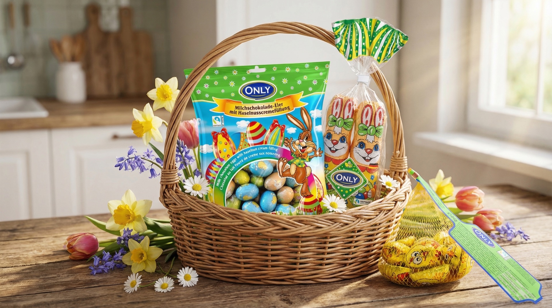 Velikonoční čokolády z Německa: Sestavte košík, na který se nezapomíná