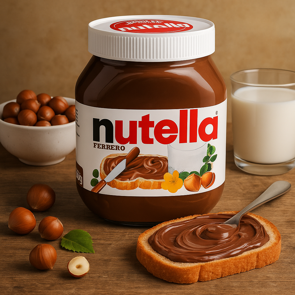 Nutella Ferrero 750g + NemeckyEshop.cz