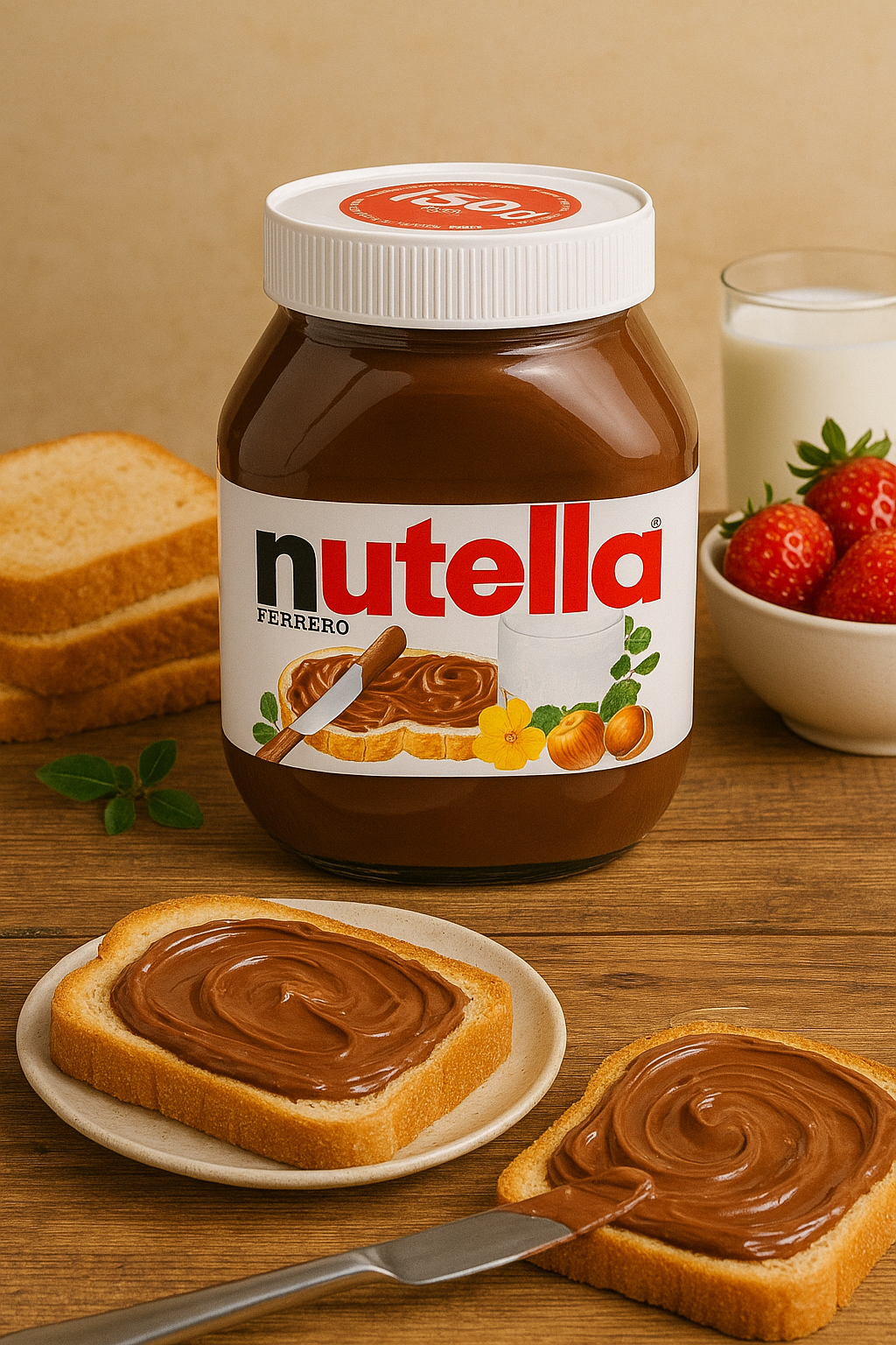 Nutella Ferrero 750g + NemeckyEshop.cz