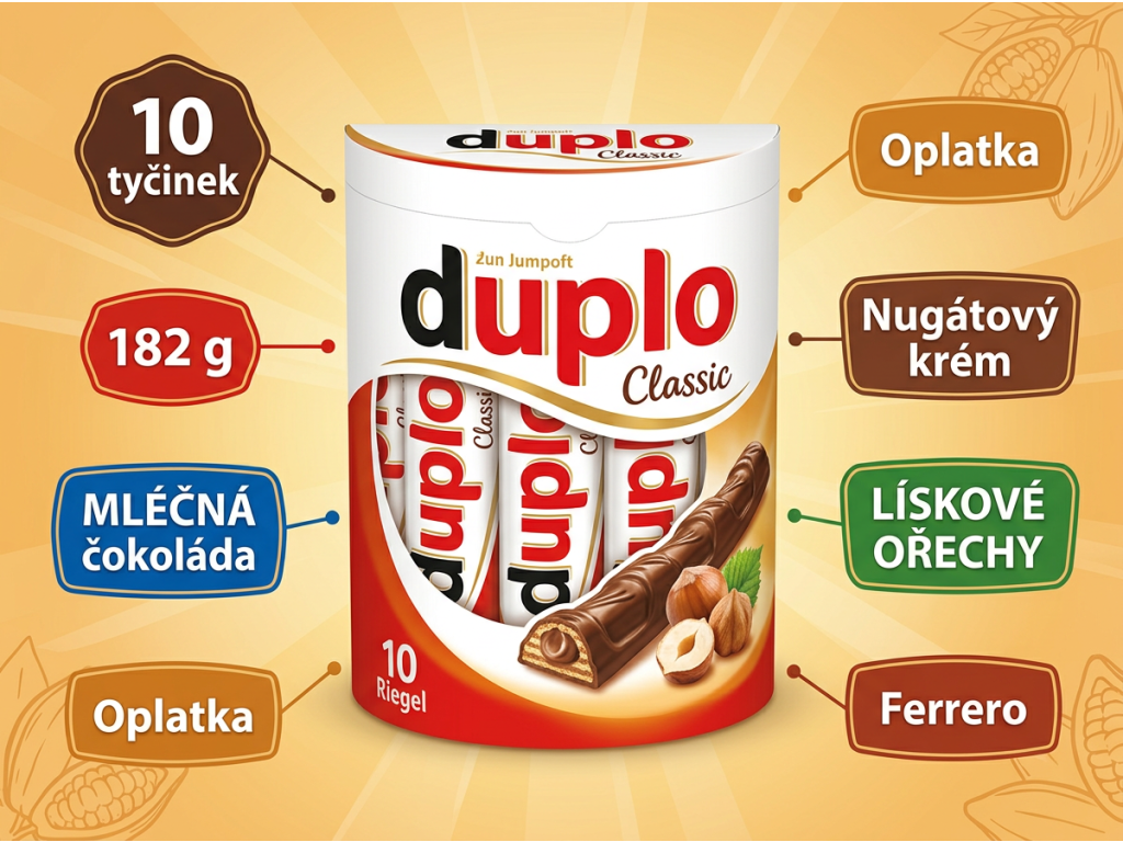 duplo Classic 10 ks - přehled výhod
