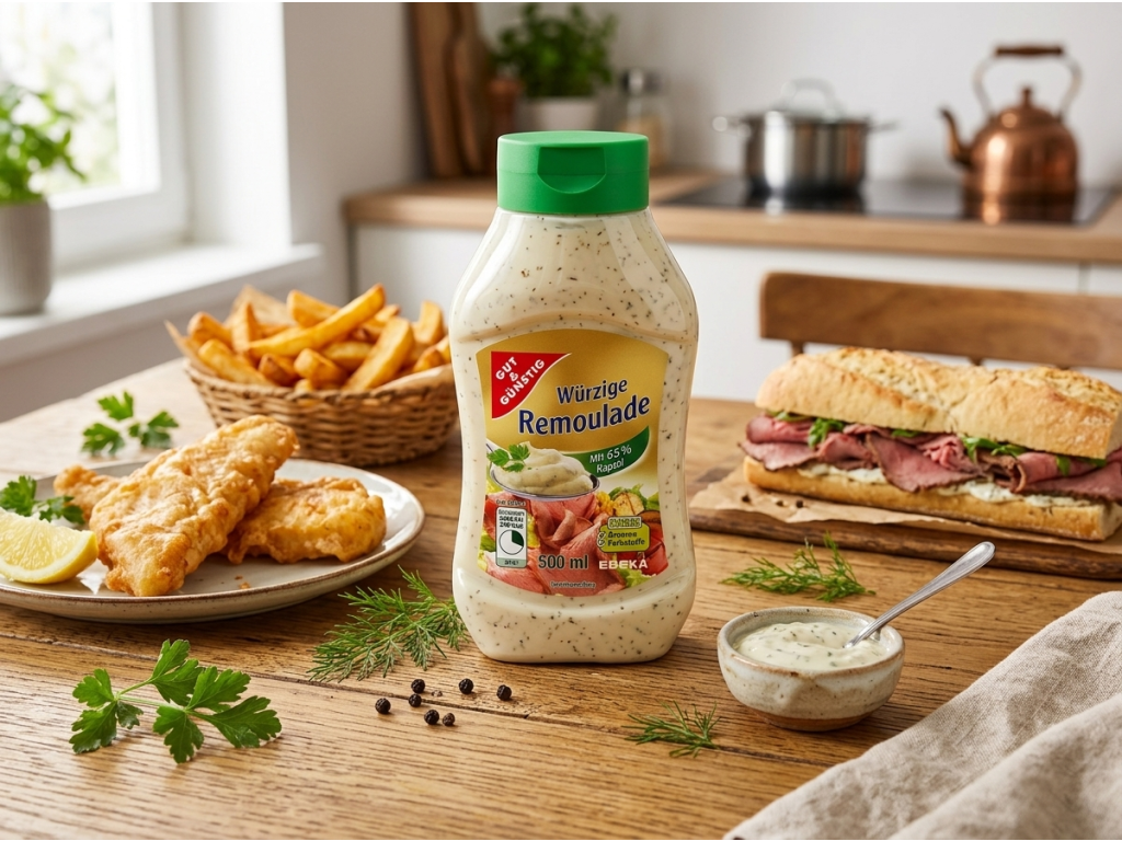 G&G remuláda 500 ml - servírování