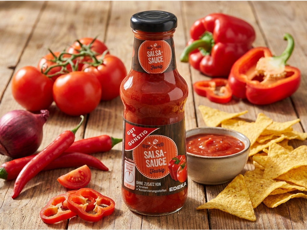 G&G Salsa omáčka s ingrediencemi