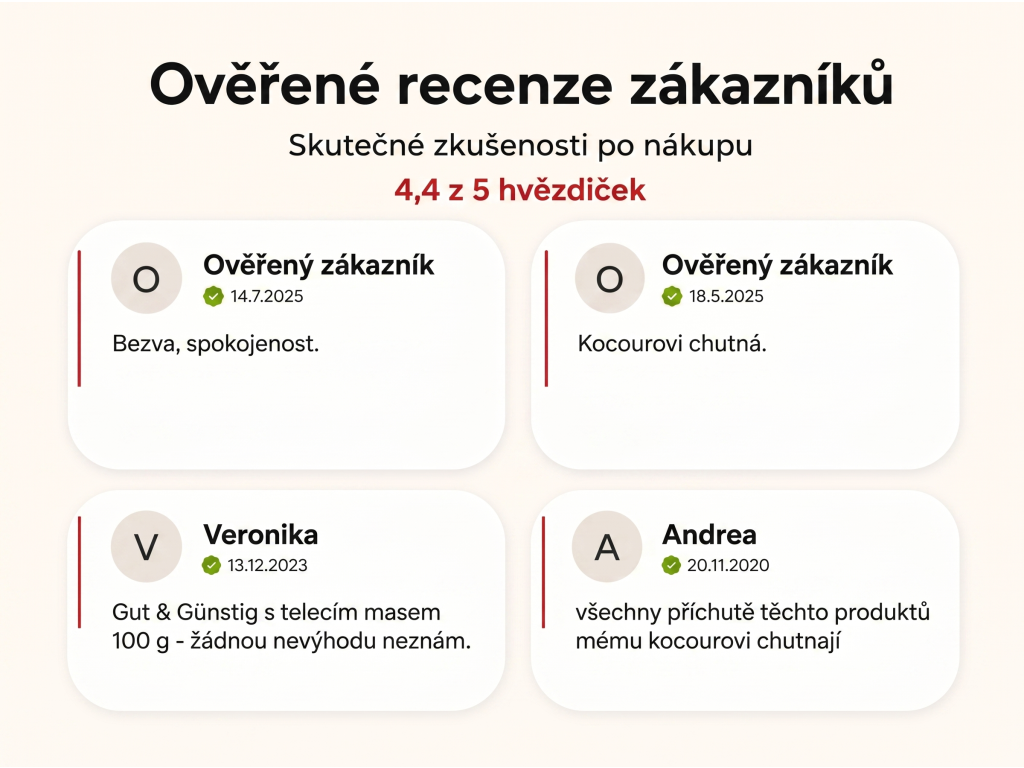 Ověřené recenze zákazníků - G&G Paštika s telecím masem 100g