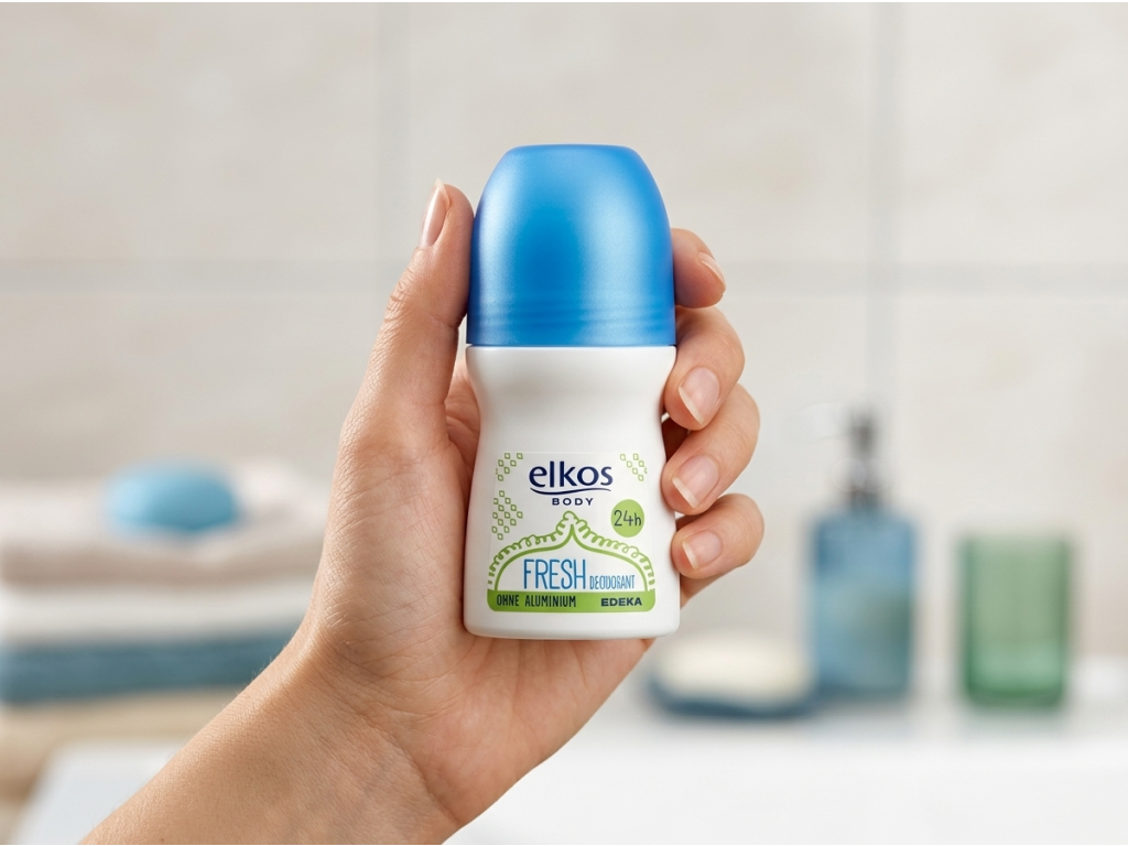 Elkos FRESH Deo Roll-on 50ml v ruce