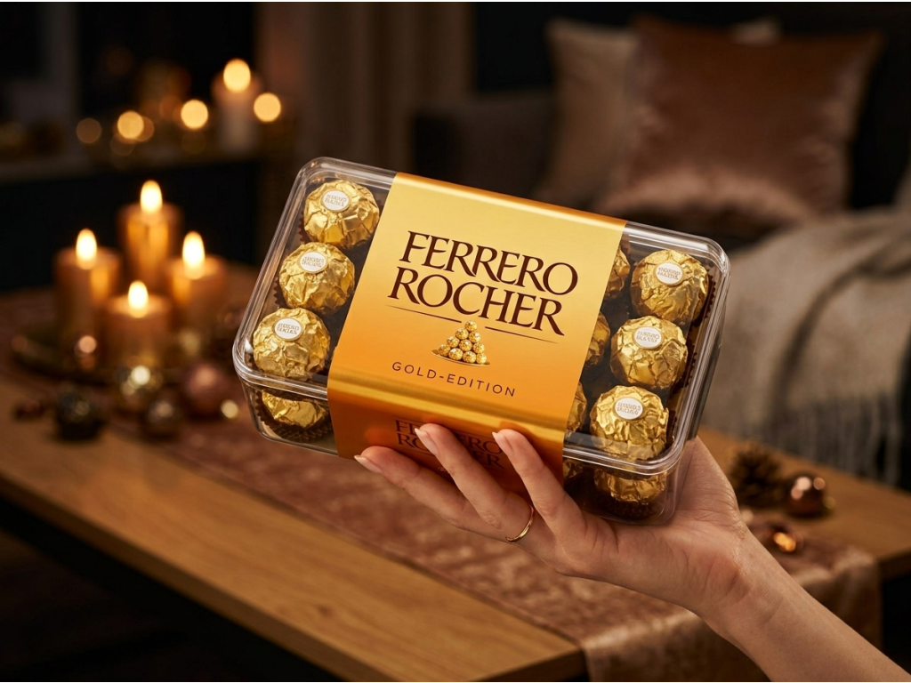 Ferrero Rocher 200g v ruce