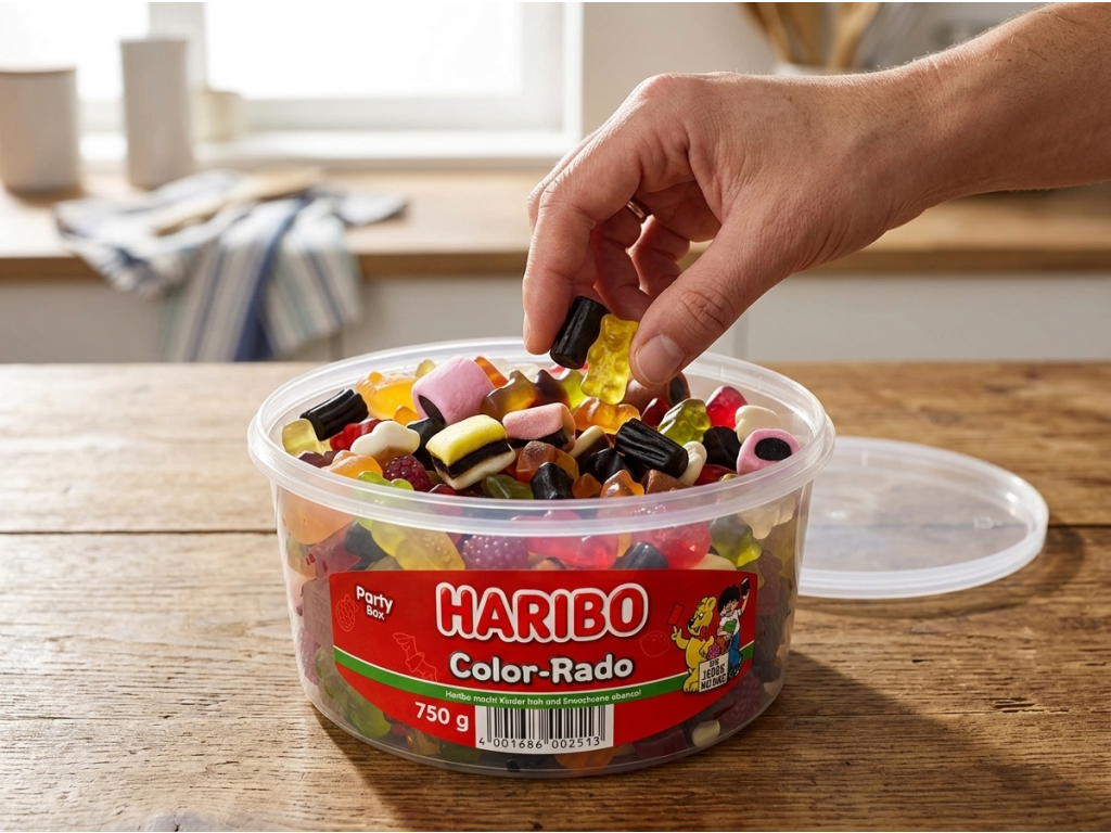 Haribo COLOR-RADO 750 g - sdílení bonbonů