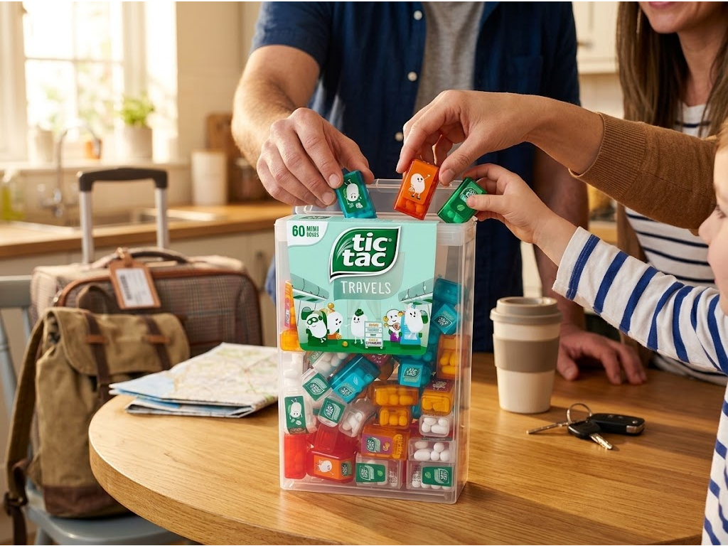Tic Tac Maxi Pack 228g - sdílení mini balení
