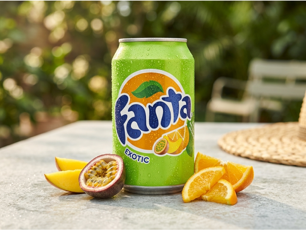 Fanta Exotic 0,33 l - tropické osvěžení