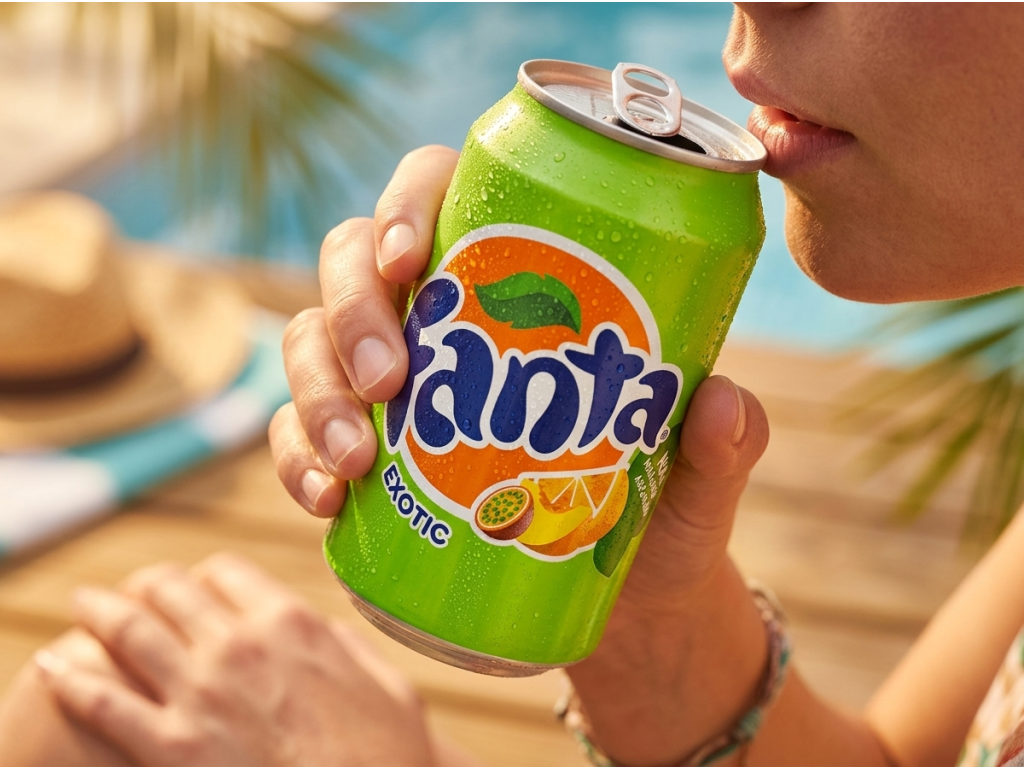 Fanta Exotic 0,33 l - osvěžení v akci