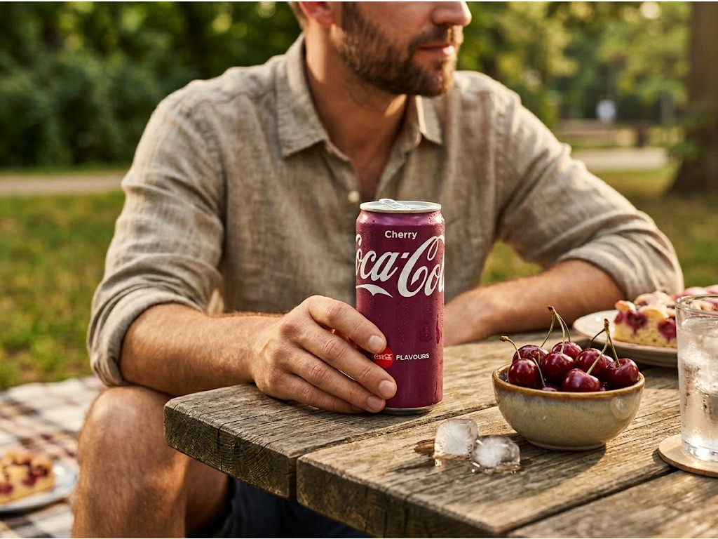 Coca Cola Cherry 0,33l - aktivní letní moment