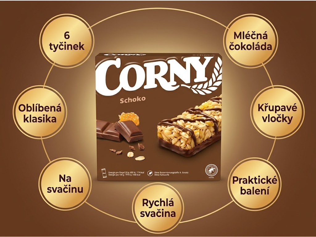 Corny Schoko - hlavní benefity