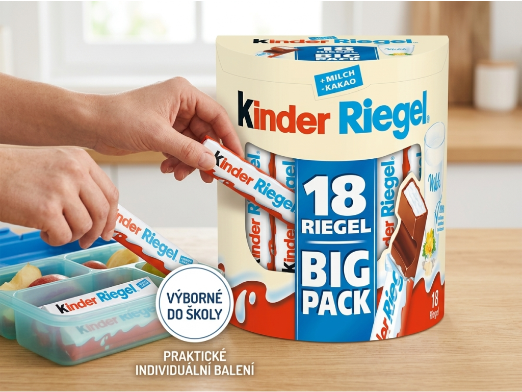 Kinder Riegel do svačiny