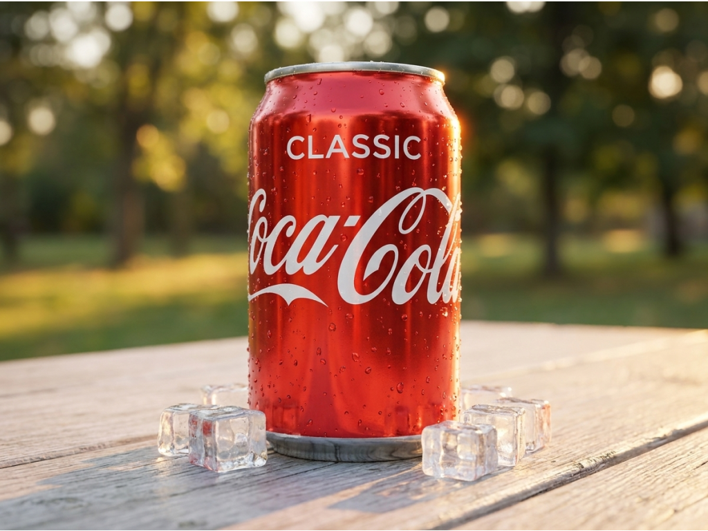 Coca Cola Classic 0,33l - letní servírování