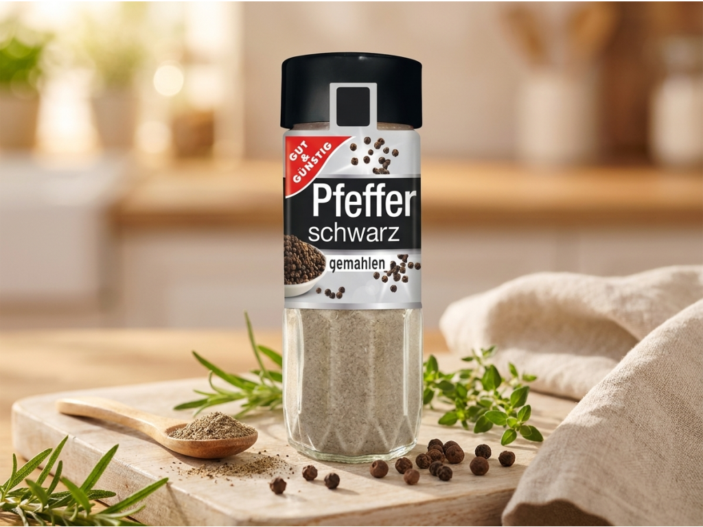 G&G Pepř černý mletý 50 g - v přírodním prostředí