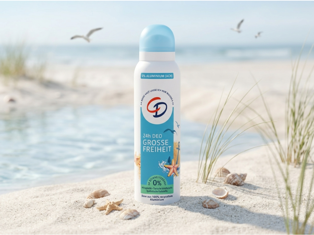 CD deodorant Velká svoboda - svěží vodní vůně