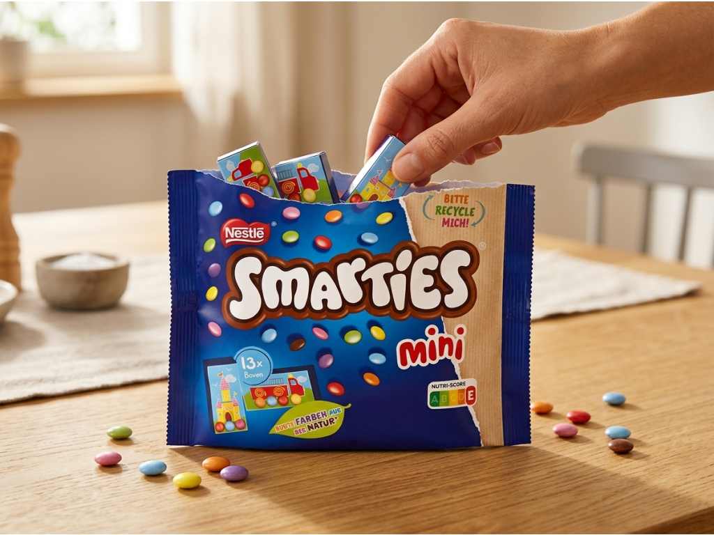 Smarties mini krabičky pro sdílení