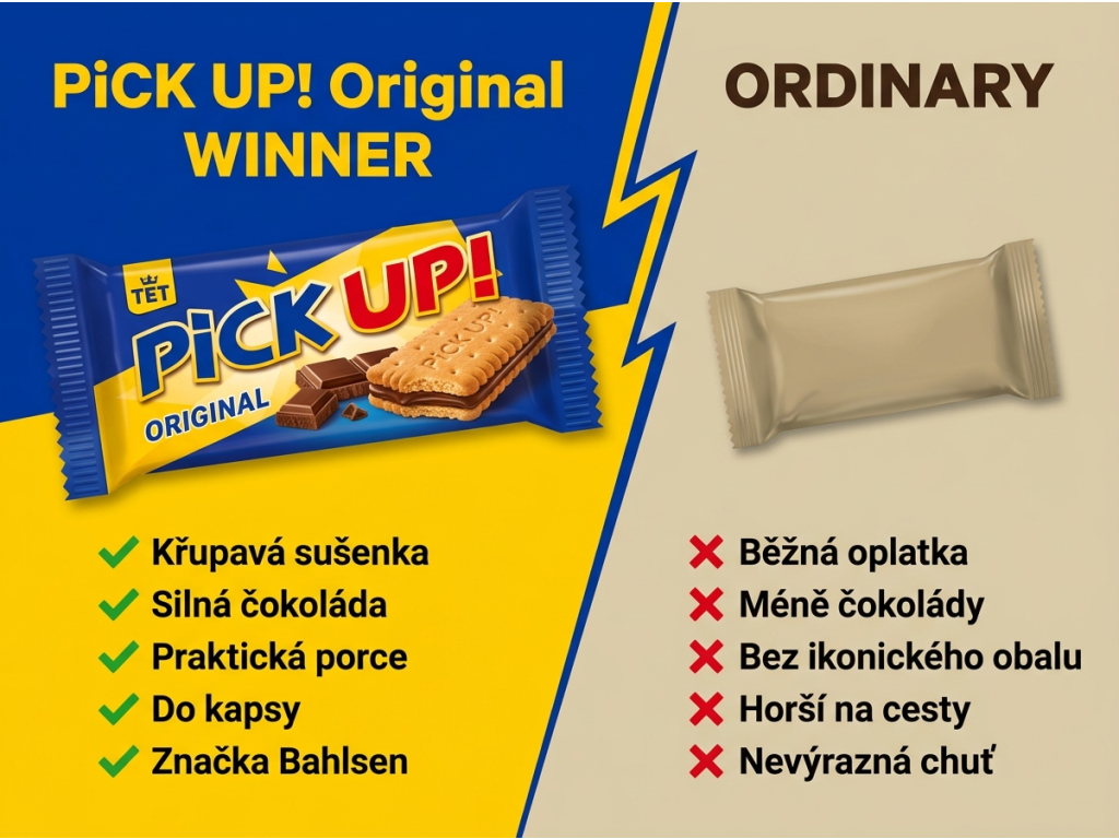 Srovnání PiCK UP! Original