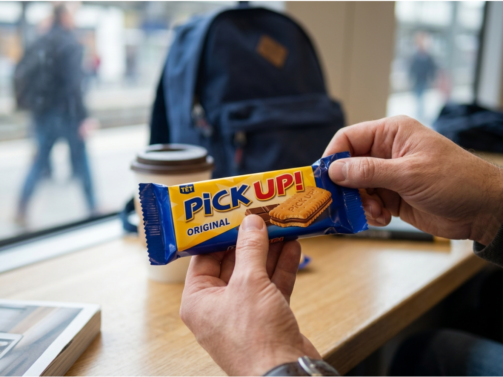 PiCK UP! Original během pauzy
