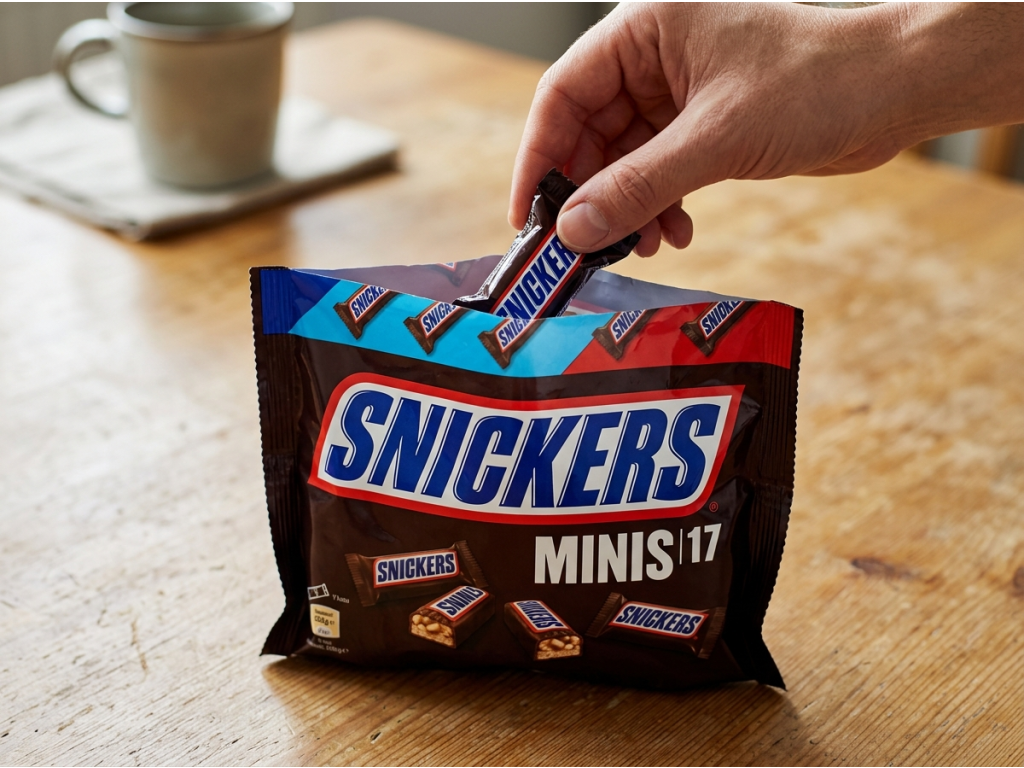 Sdílení Snickers Minis