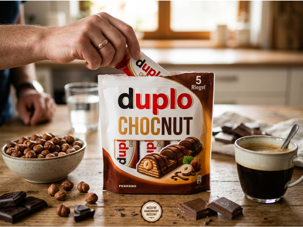 Servírování duplo Chocnut