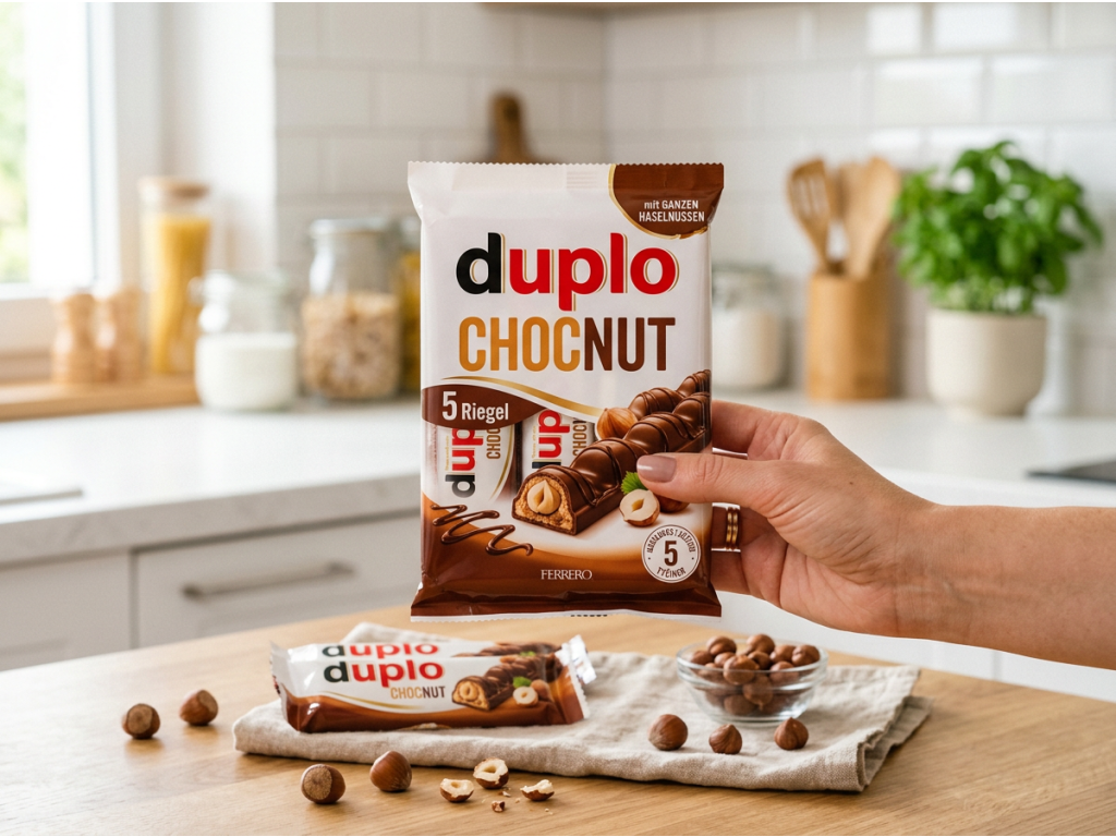 duplo Chocnut v ruce