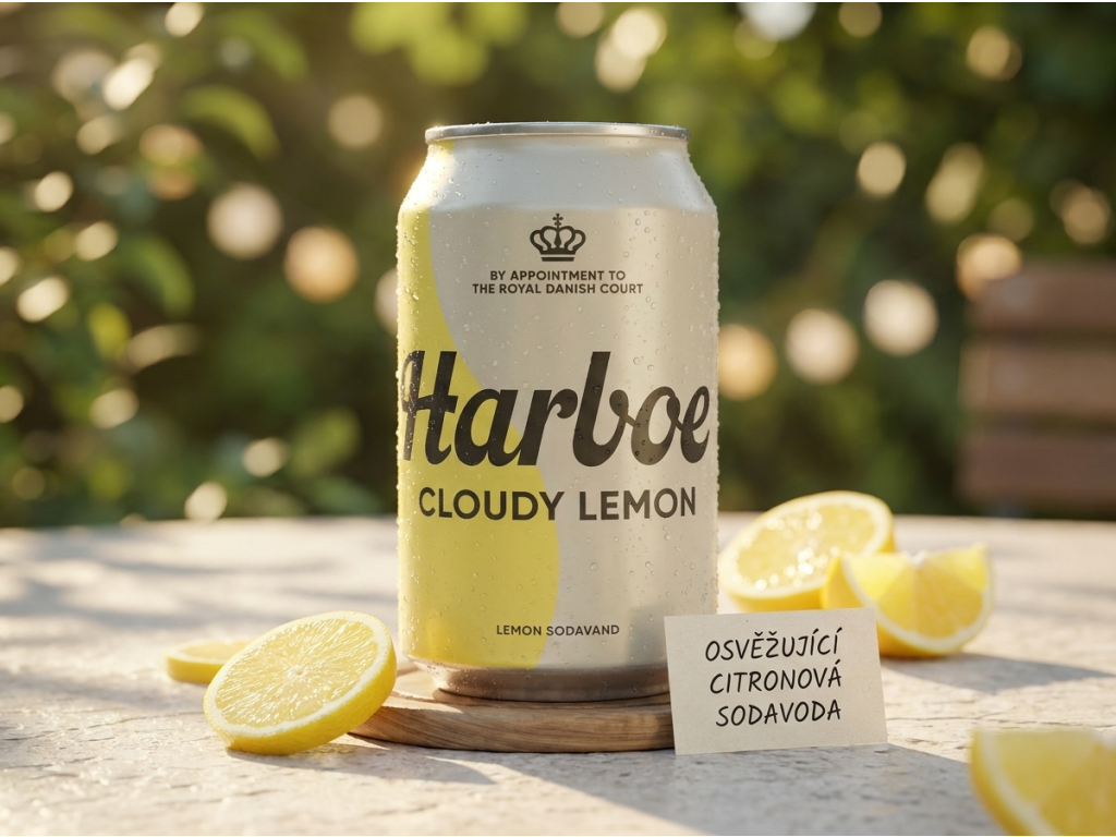 Harboe Cloudy Lemon 330 ml - letní kontext