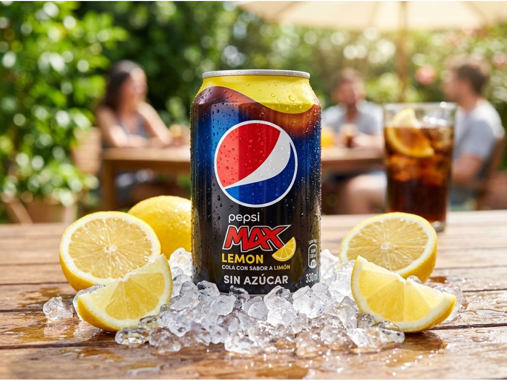 Pepsi Max Lemon na ledu