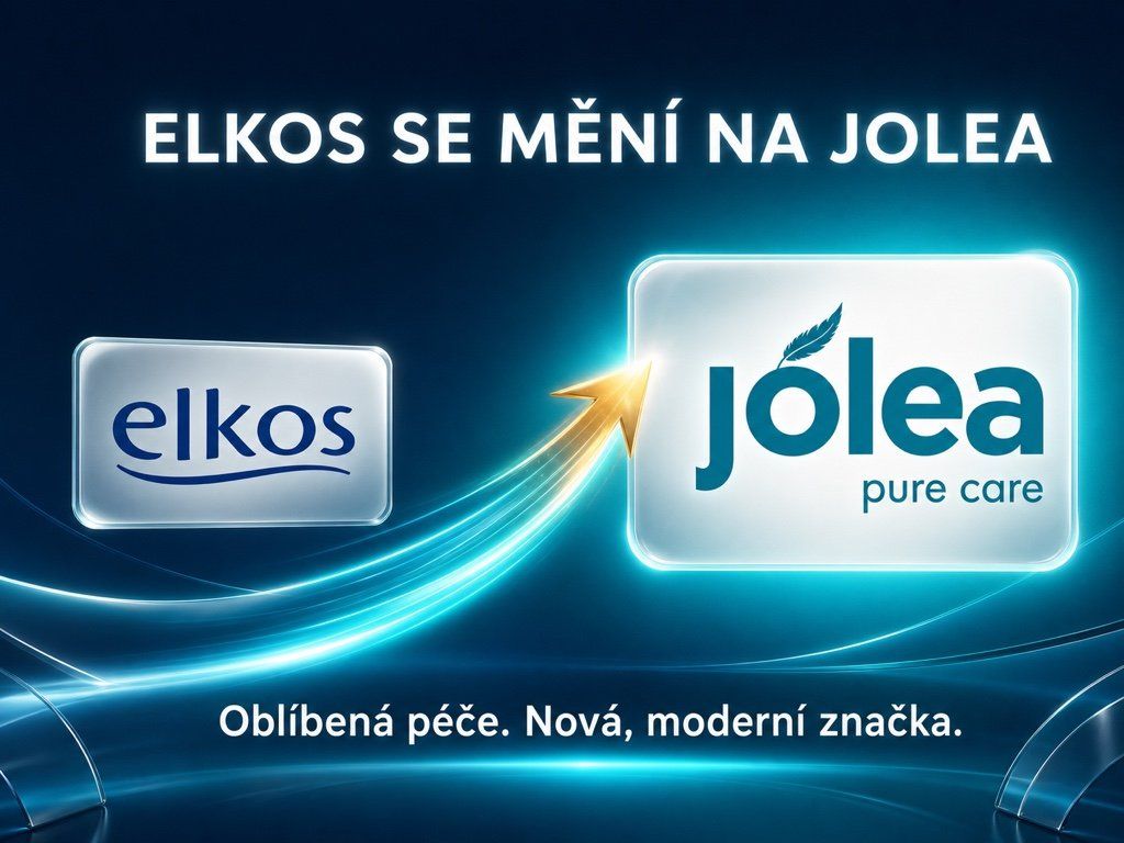 Elkos se mění na Jolea – oblíbená péče pokračuje v nové, moderní podobě