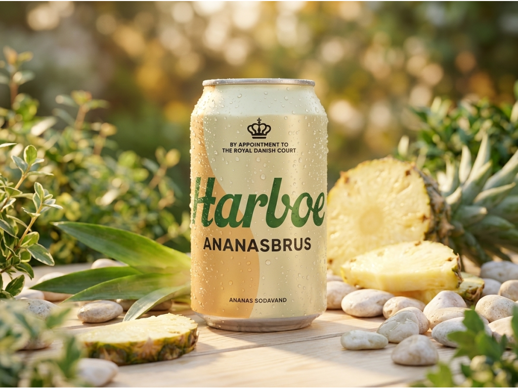 Harboe Ananasbrus 330 ml - letní přírodní atmosféra