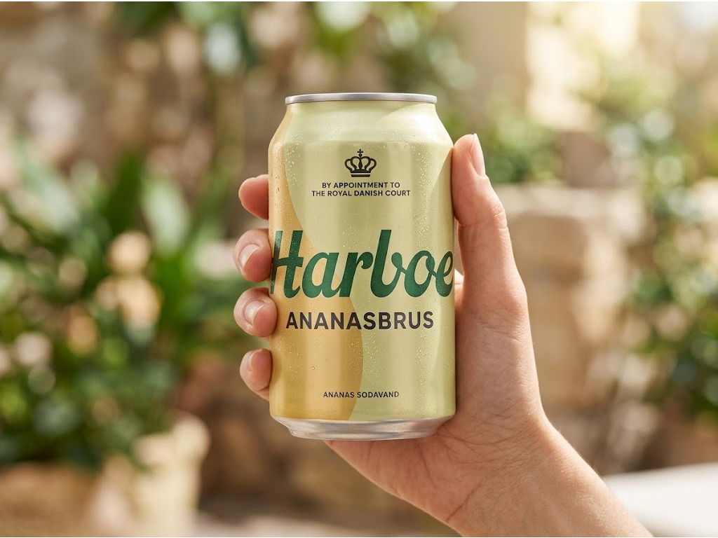 Harboe Ananasbrus 330 ml - v ruce