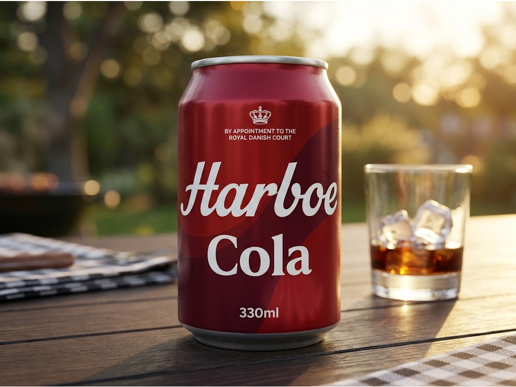 Harboe Cola 330 ml - letní kontext