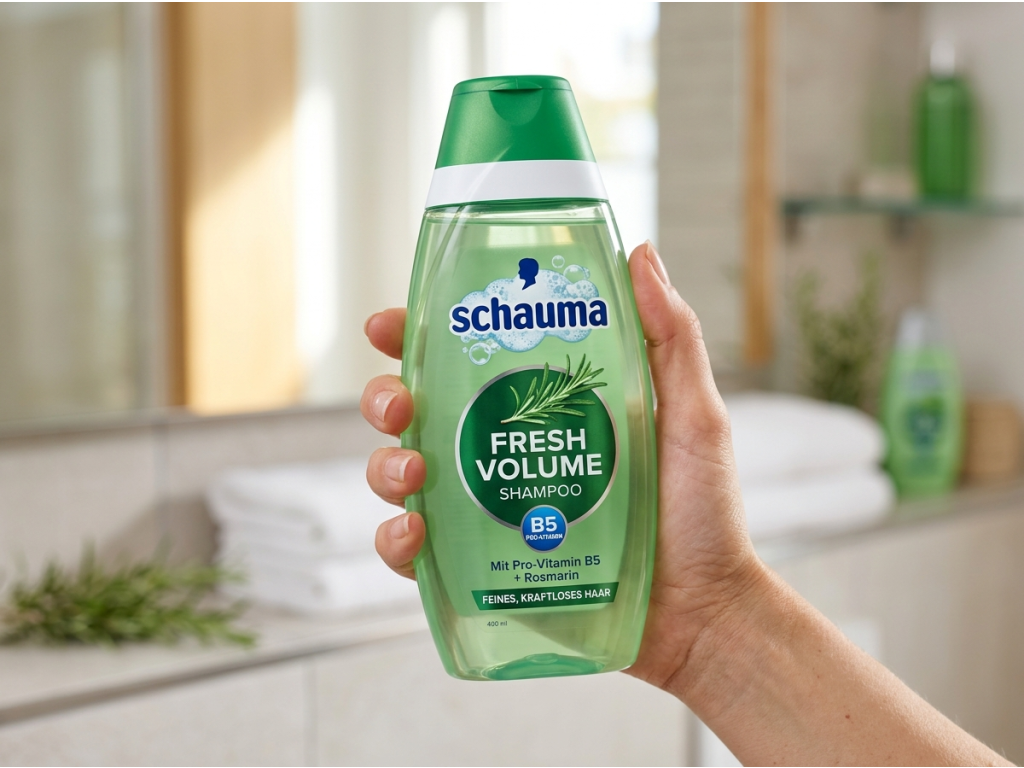 Schauma Fresh Volume v ruce