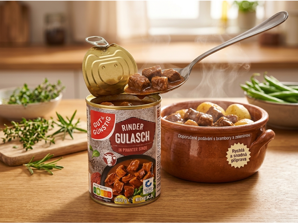 G&G hovězí guláš 400 g ohřev