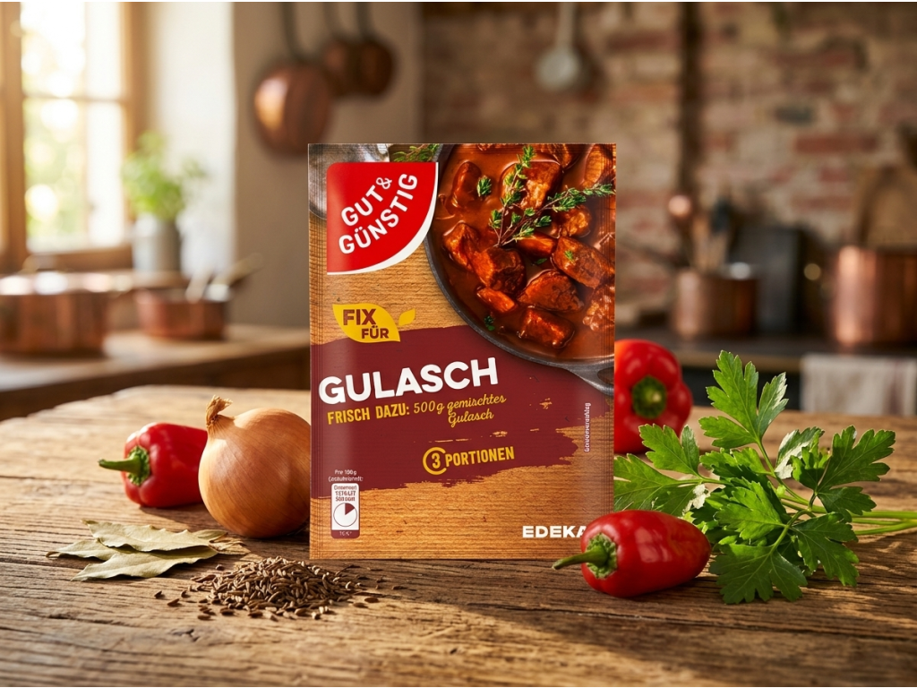 G&G Fix pro guláš 40 g - paprika, cibule a kmín