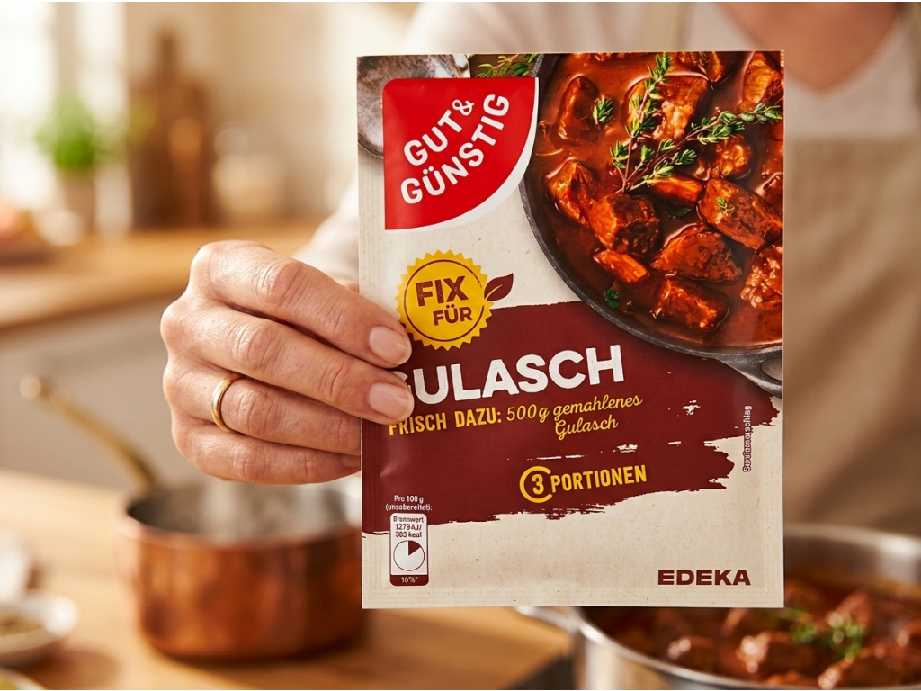 G&G Fix pro guláš 40 g - sáček v ruce