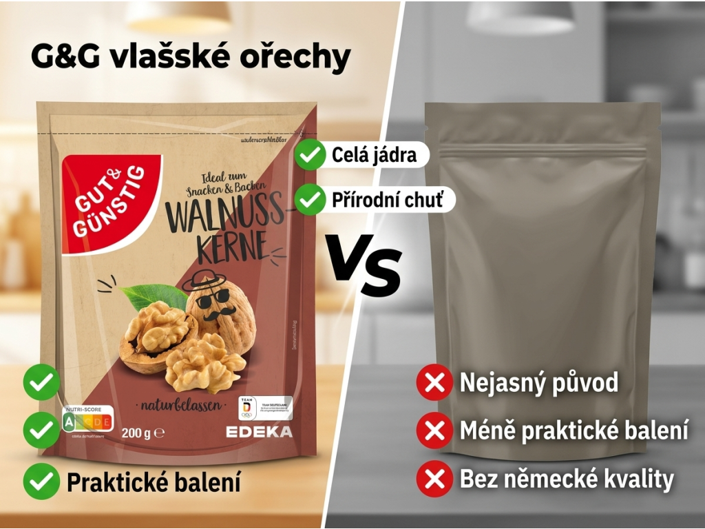 G&G Vlašské ořechy 200 g - srovnání