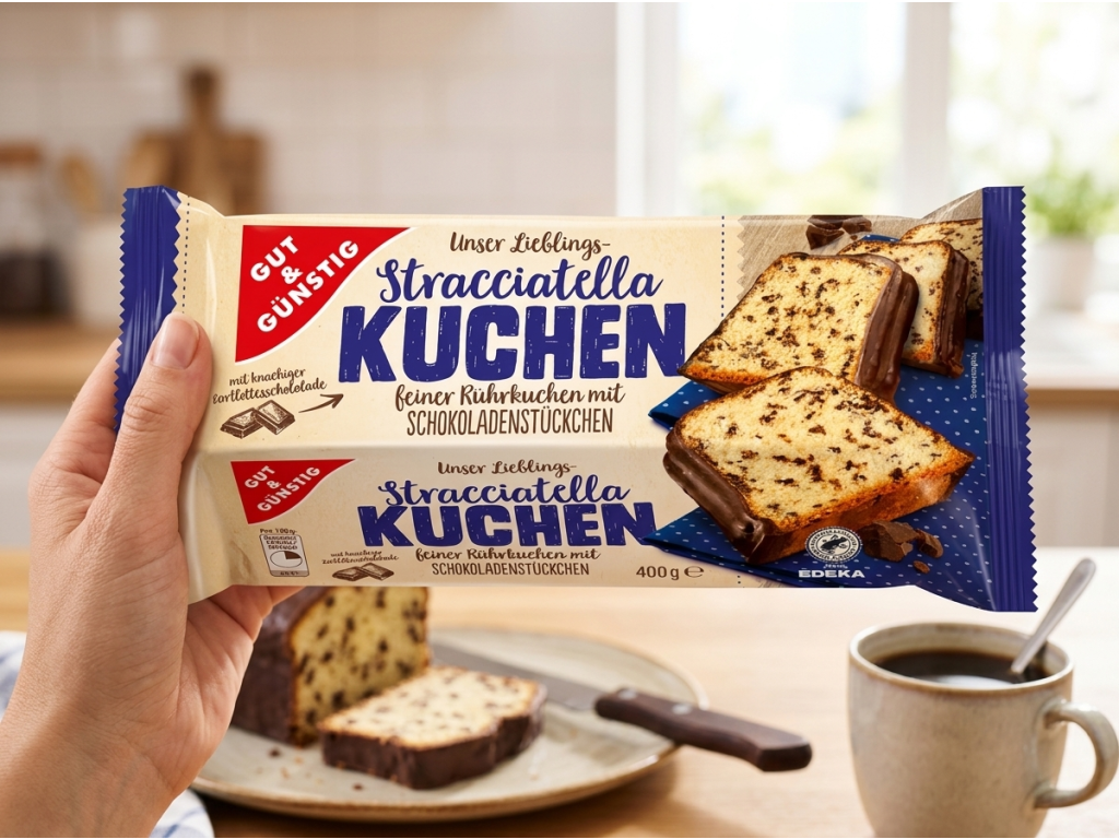 G&G Stracciatella bábovka 400 g v ruce