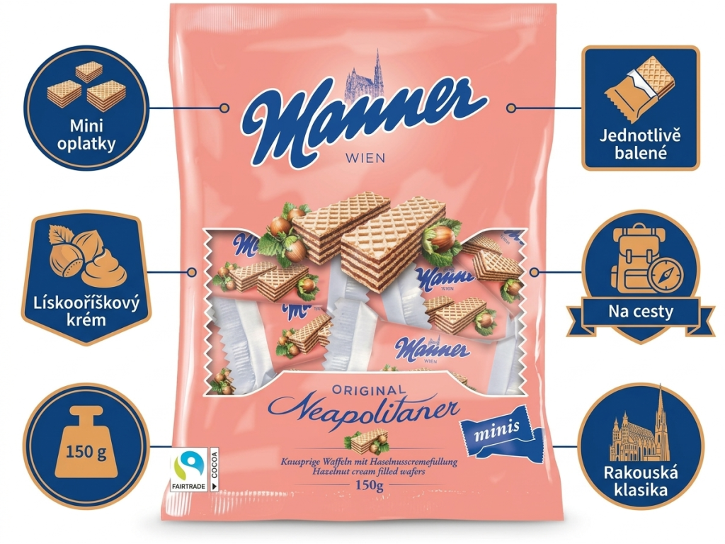 Manner Original Minis - hlavní výhody