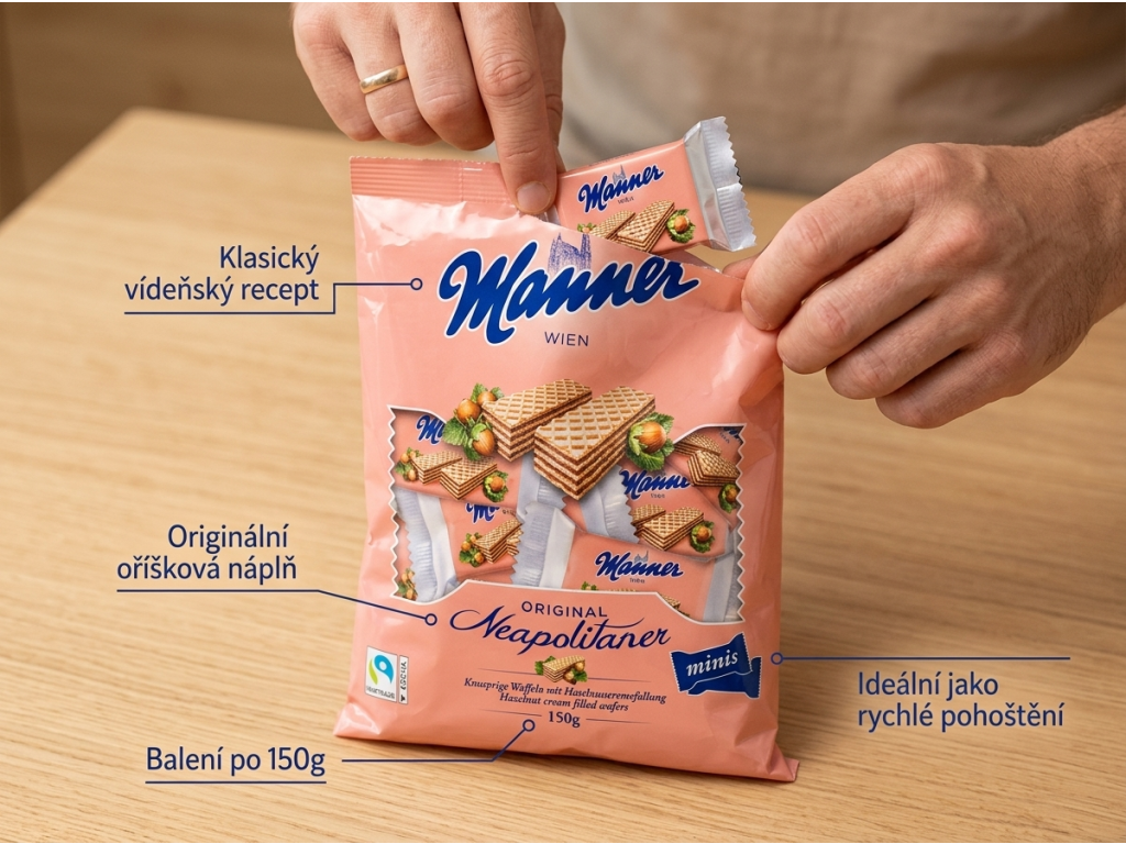 Manner Minis jako svačina