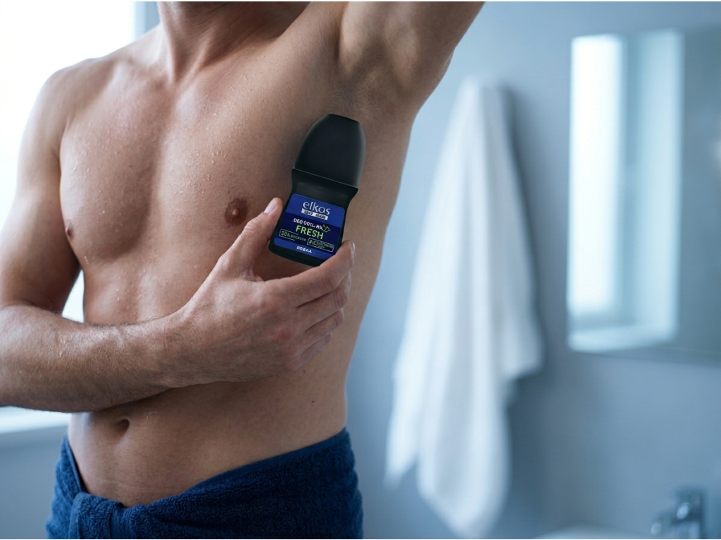 Elkos For Men Fresh Deo Roll-on 50ml - každodenní použití
